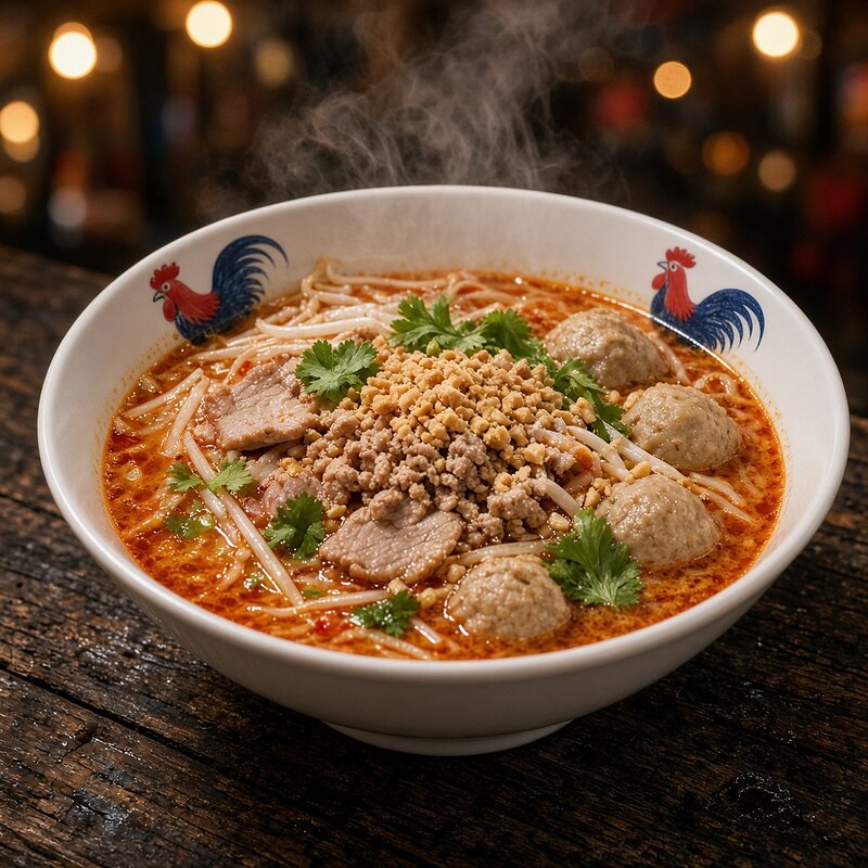 ก๋วยเตี๋ยวต้มยำหมู